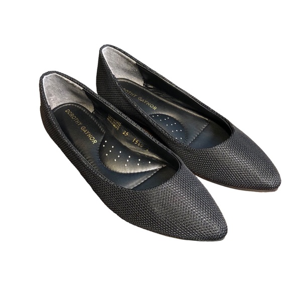 Dorothy Gaynor Casuals Black Ballet Flats 25cm - Picture 2 of 5